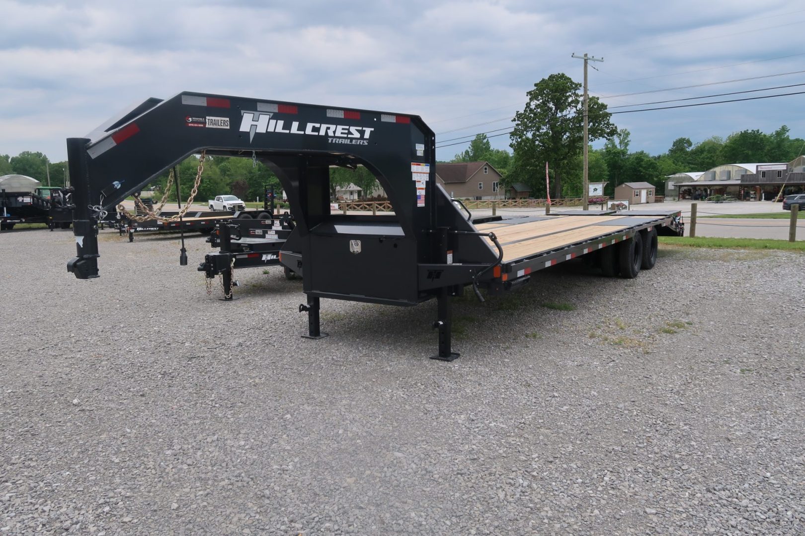 2026 Hillcrest Trailers 22.9K 25+5 Low Profile Gooseneck Equipment Trailer