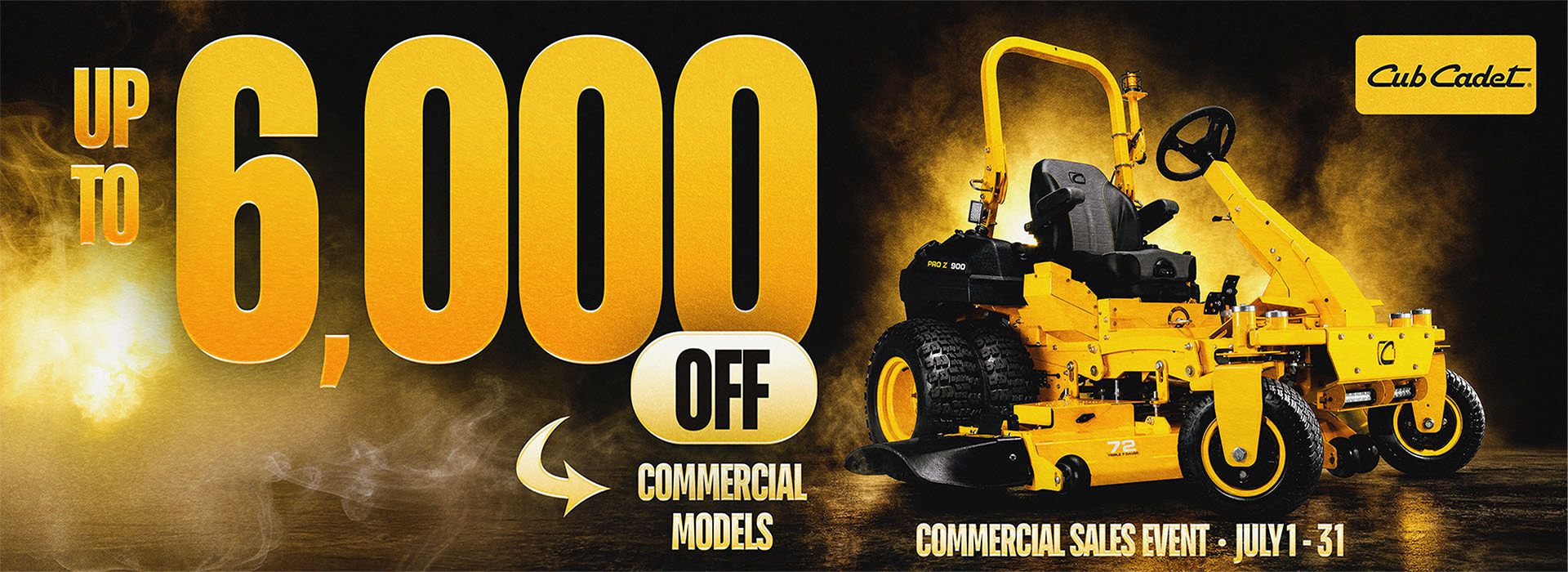 CubCadet - CommercialSalesEvent