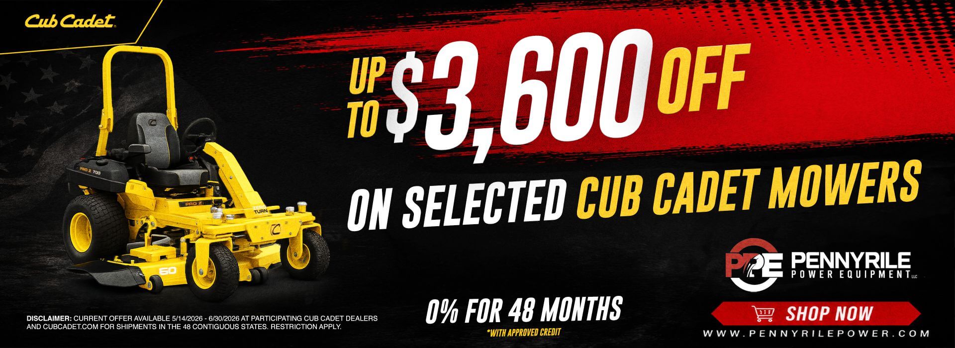 Pennyrilepower - Cubcadet sale