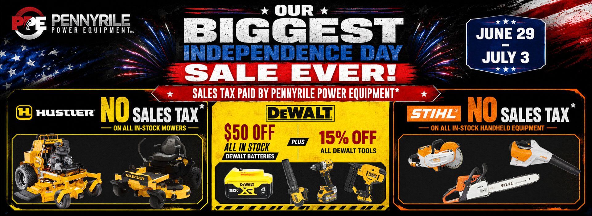 Pennyrilepower - IndependenceDaySale